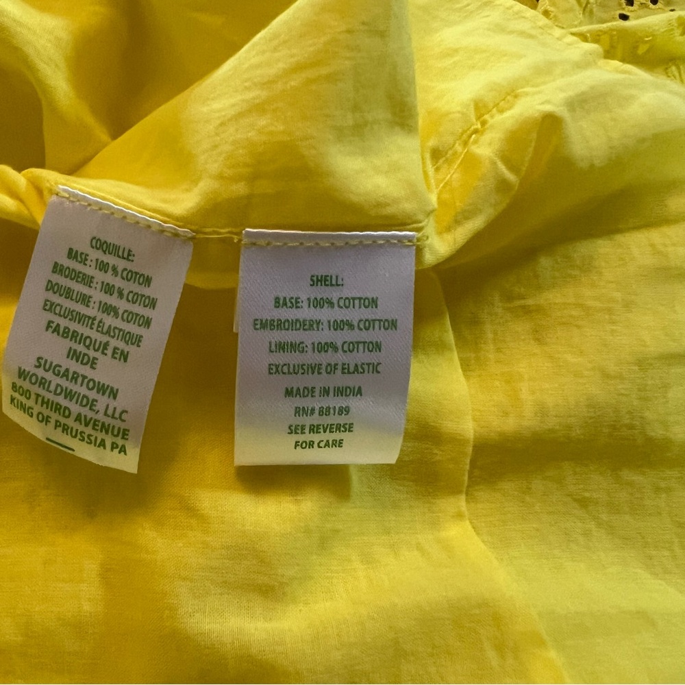 Lilly Pulitzer Asteria Dress Yellow 6 - Picture 7 of 7